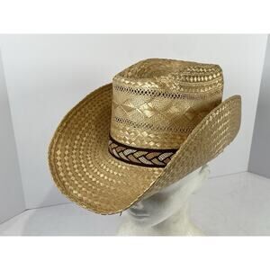 sisal cowboy hat ranch store dallas Texas Custom Made 7 1/4